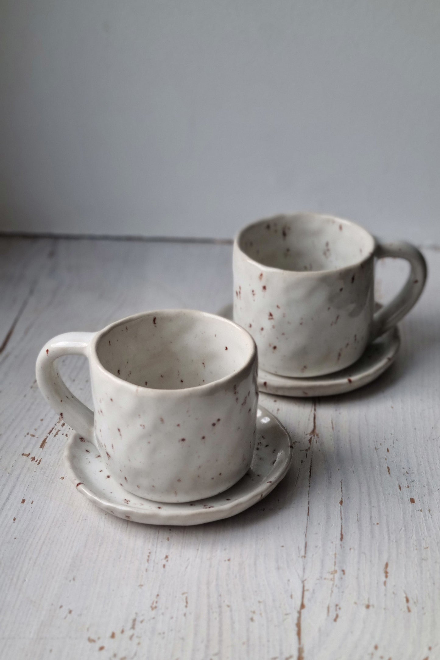 Espresso puodelio ir lėkštutės komplektas - Popietė